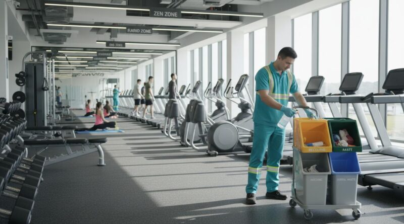 Rengøring af fitnessudstyr